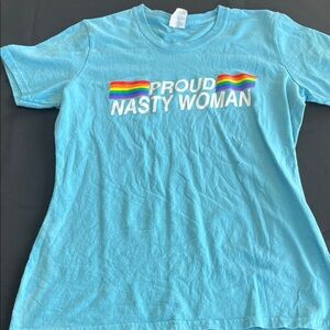 Proud t-shirt blue small